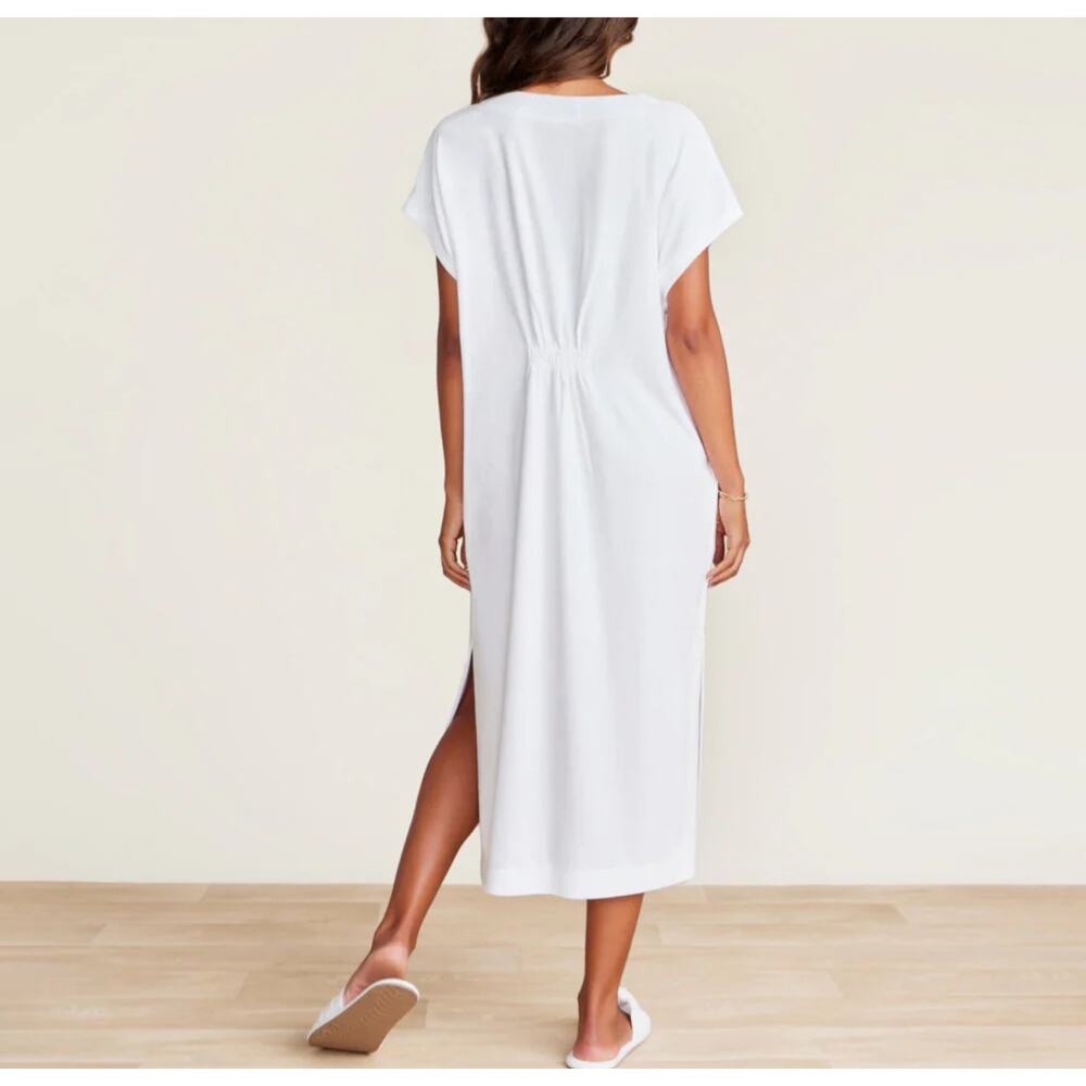 Barefoot Dreams Beach Cozy Terry Caftan Womens M Cover up Summer pool cruise - Picture 2 of 10